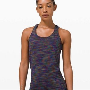 Lululemon Swiftly Tech Tank Rainbow size 4